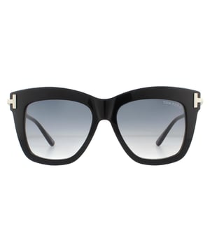 Tom Ford Gerard Polarized Sunglasses Shiny Black/Smoke at