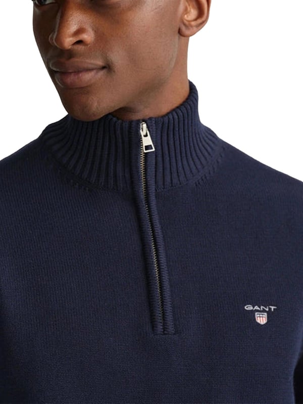 Mens gant discount half zip jumper